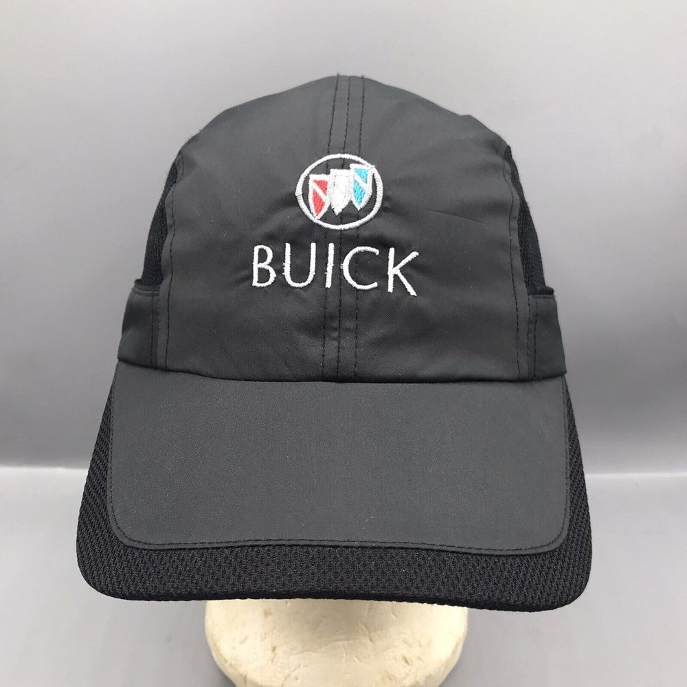 OS Caps 5 Panel Buick Hat Cap Running Performance Quick Dry Vented VERY NICE EUC